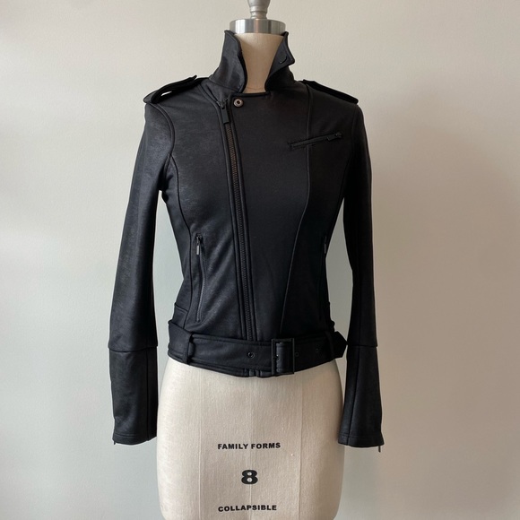 Kooples Moto Classic Jacket Black - Picture 4 of 6